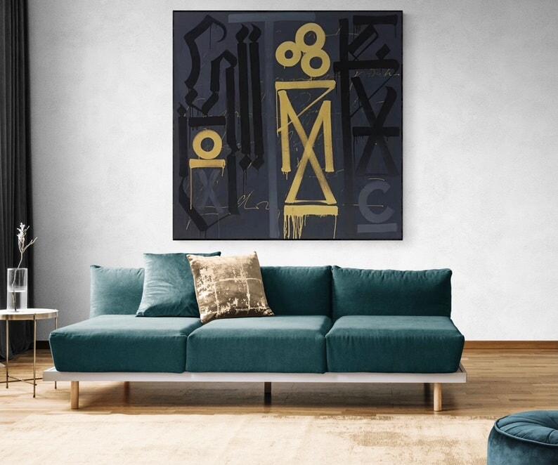 Gold Calligraffiti