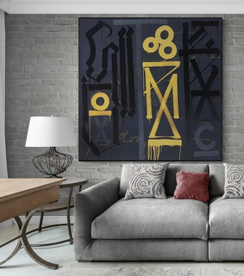 Gold Calligraffiti