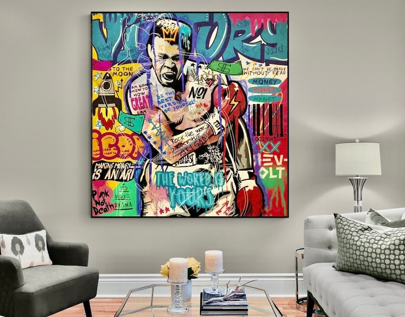Muhammad Ali Graffiti