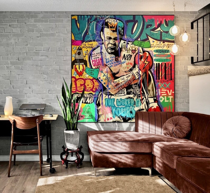Muhammad Ali Graffiti