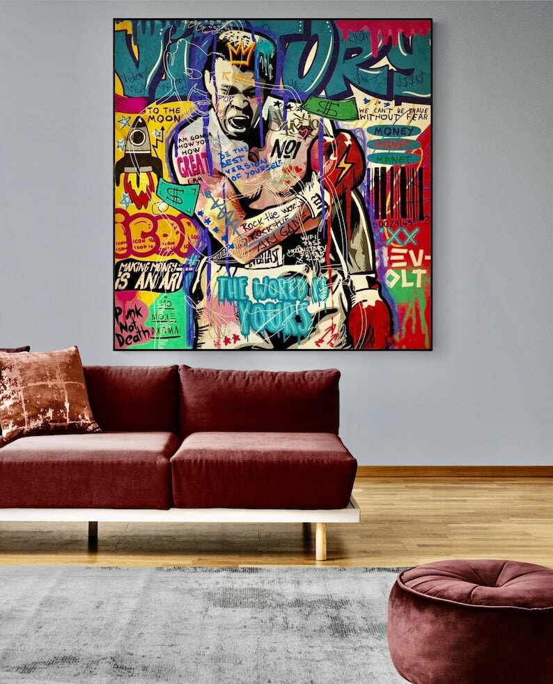 Muhammad Ali Graffiti