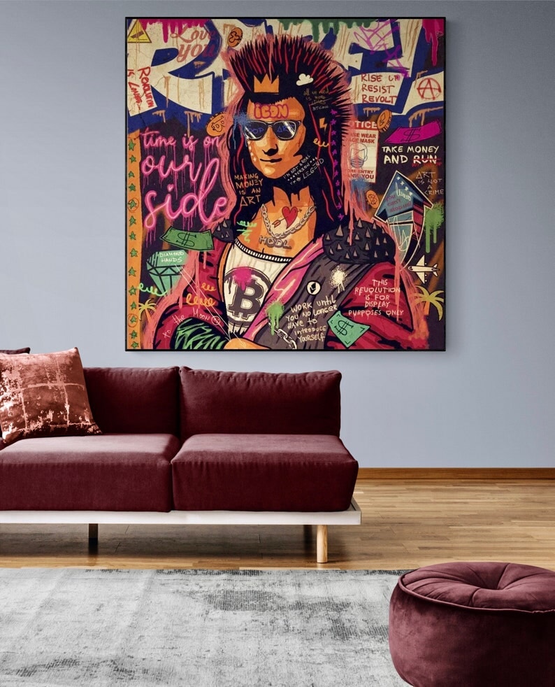 Crypto Mona Lisa Painting