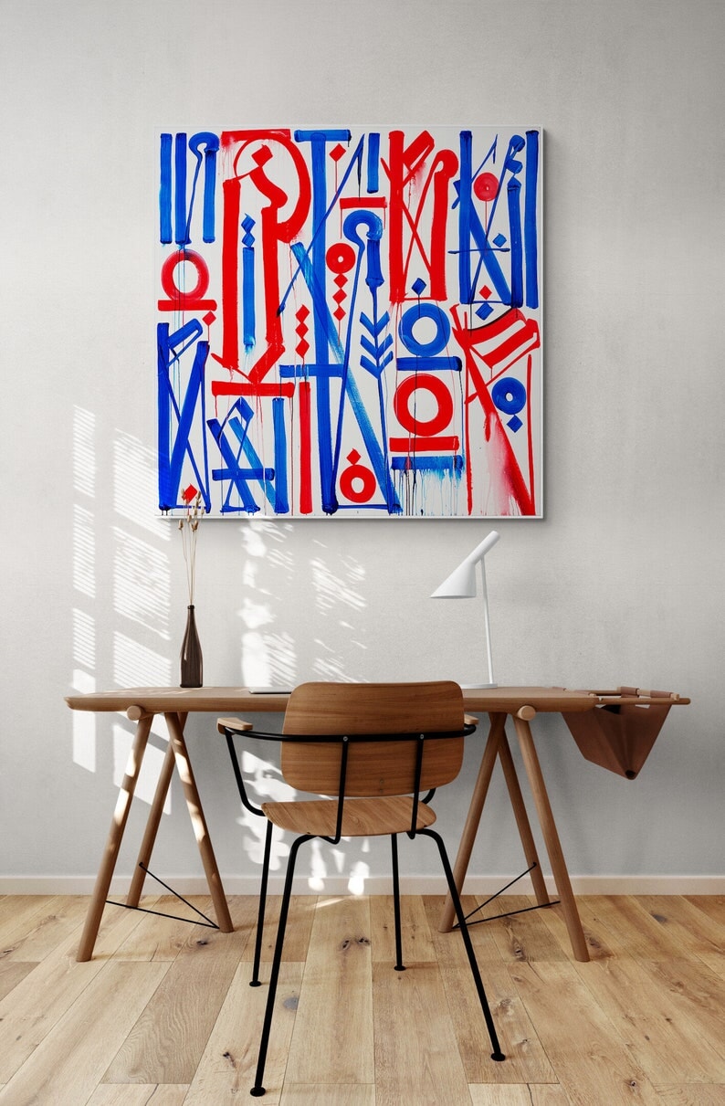 Abstract Calligraffiti