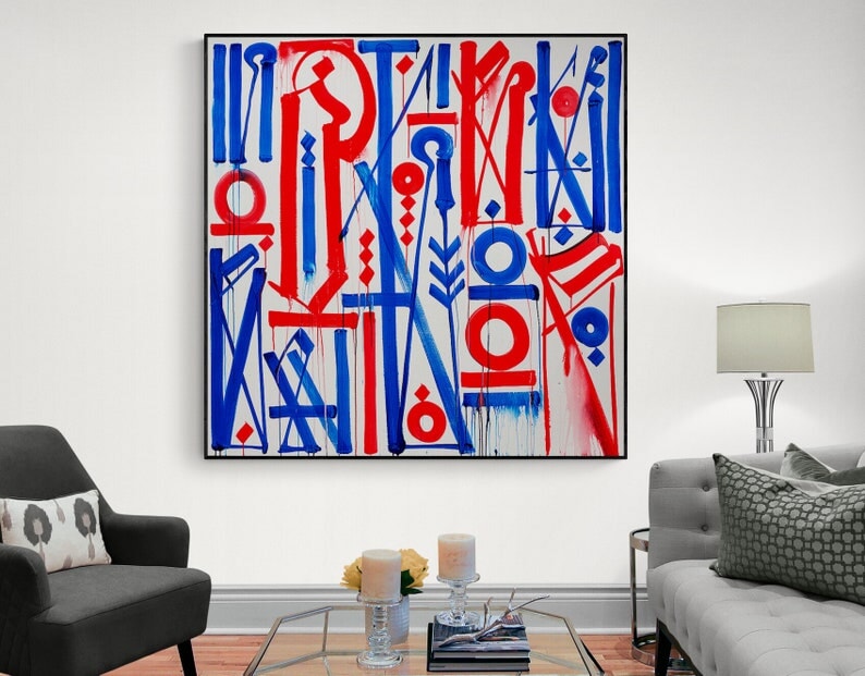 Abstract Calligraffiti