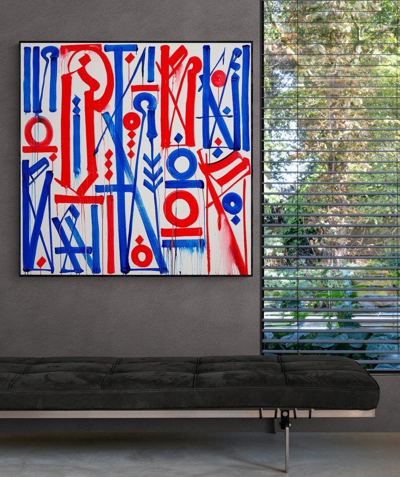Abstract Calligraffiti