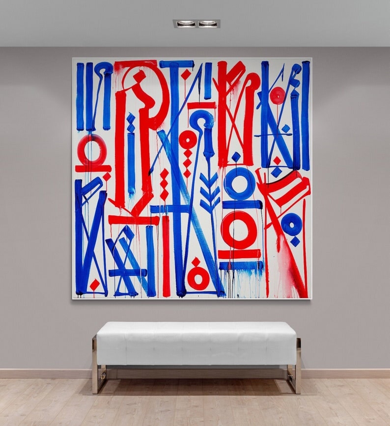 Abstract Calligraffiti