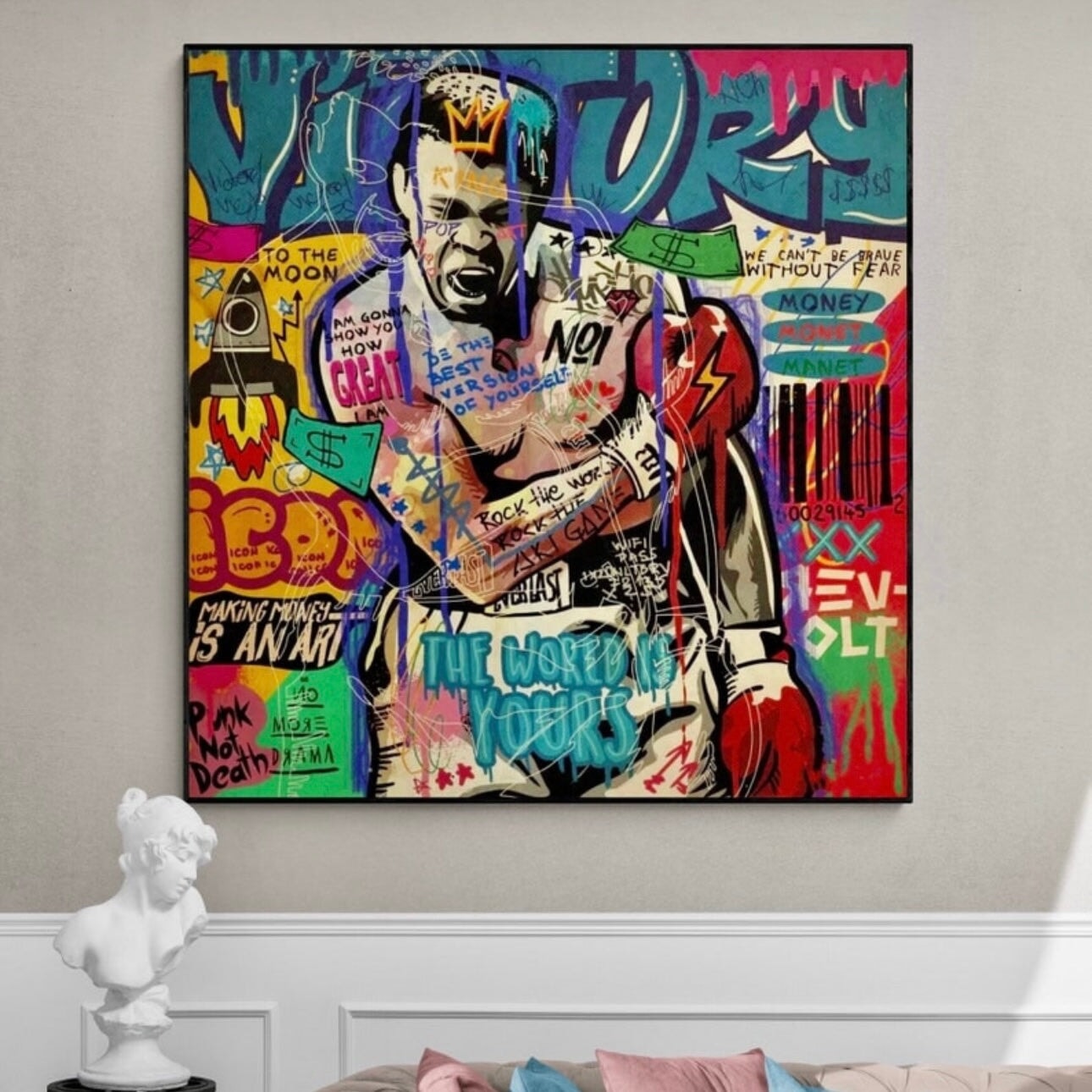 Muhammad Ali Graffiti
