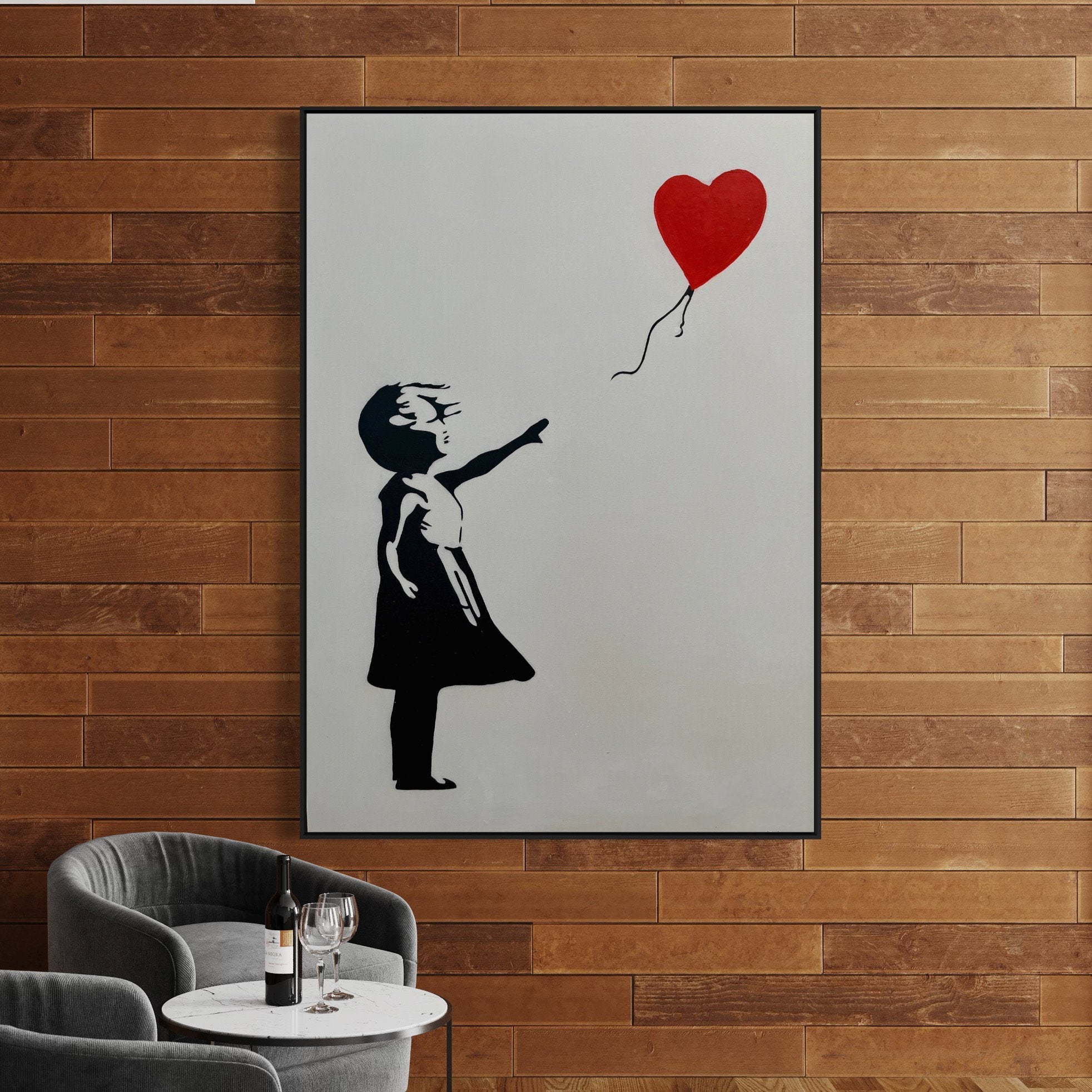 Banksy Girl with Balloon