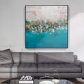 Turquoise Abstract Wall Art