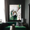 Green Mystery Abstract Wall Art