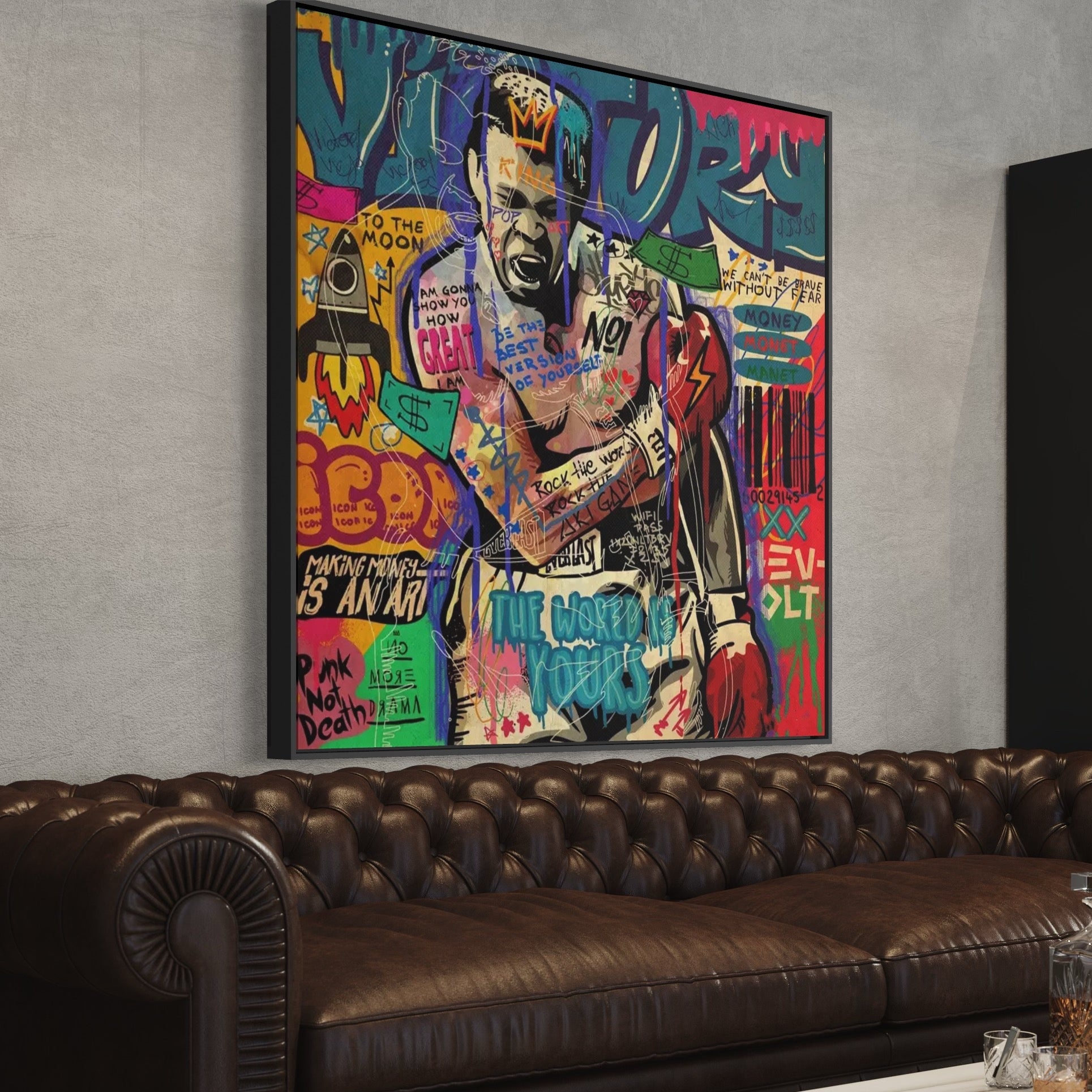 Muhammad Ali Graffiti