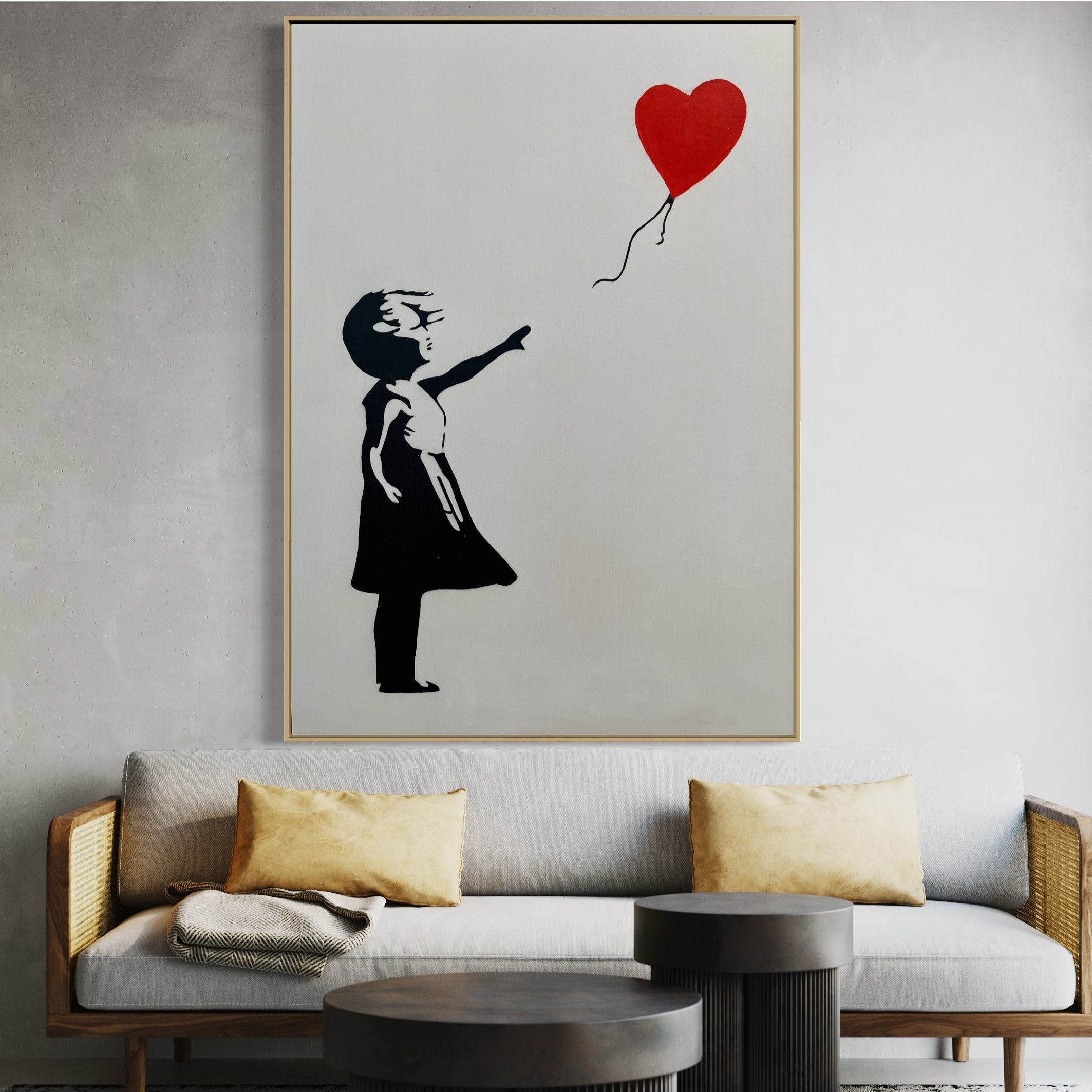 Banksy Girl with Balloon