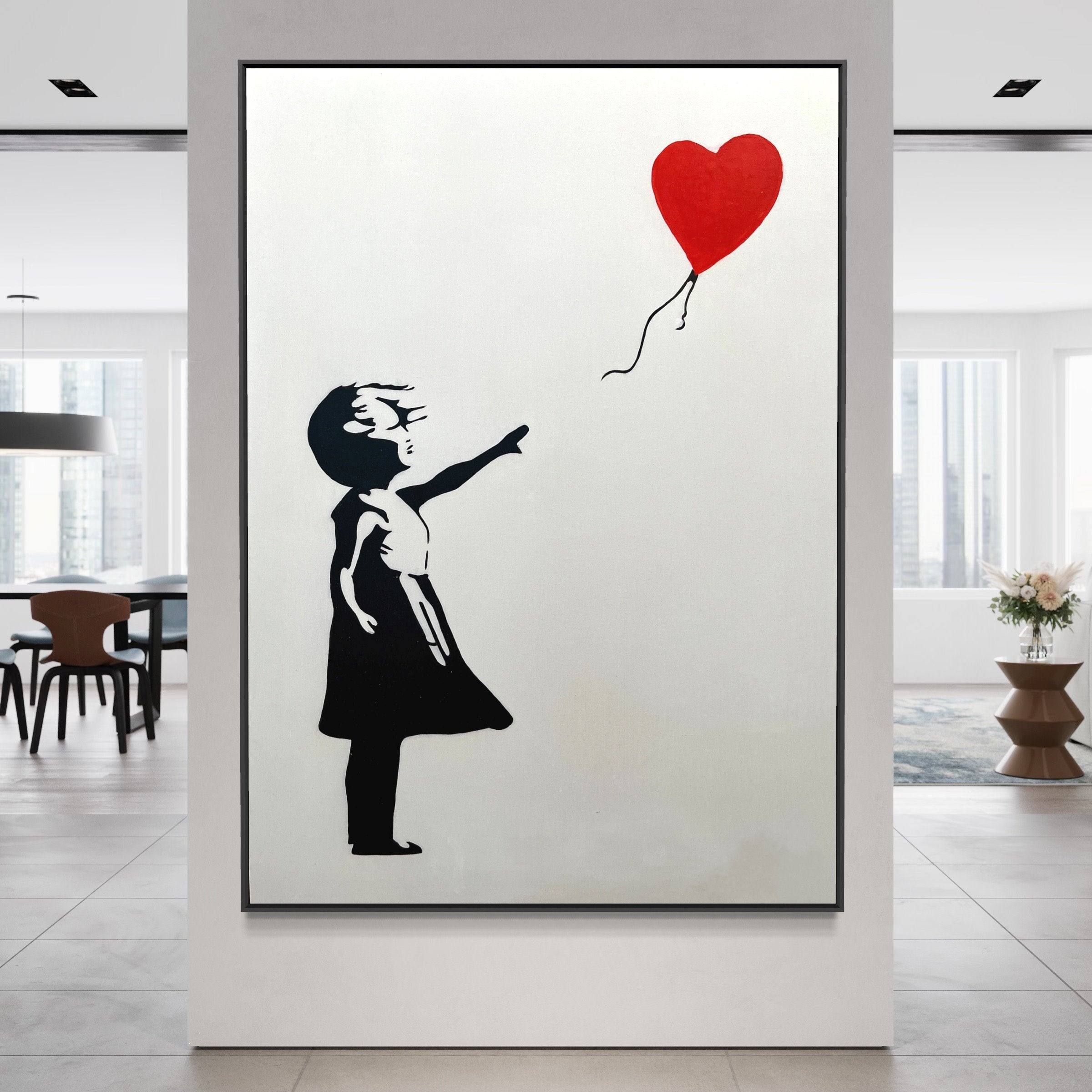 Banksy Girl with Balloon