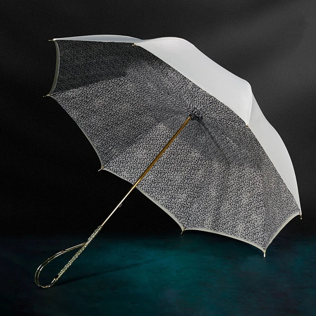 Luxury Ladies Umbrella Double Swan Percussion Cloth