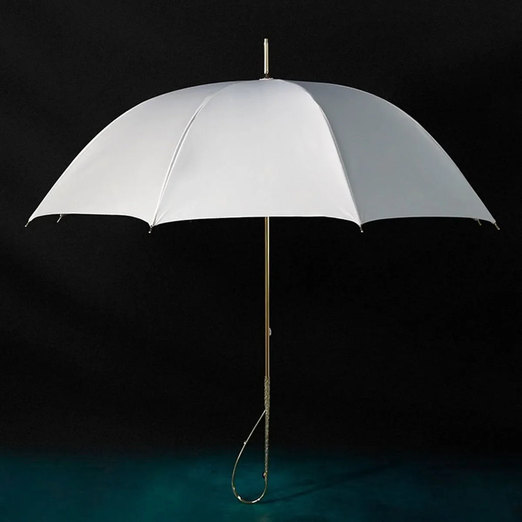 Luxury Ladies Umbrella Double Swan Percussion Cloth