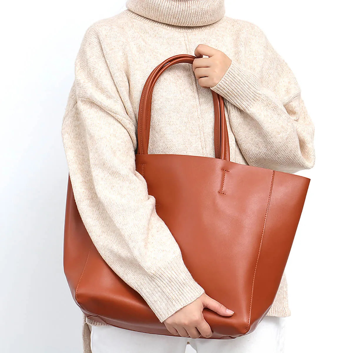 Luxury Leather Designer Women Tote Bags