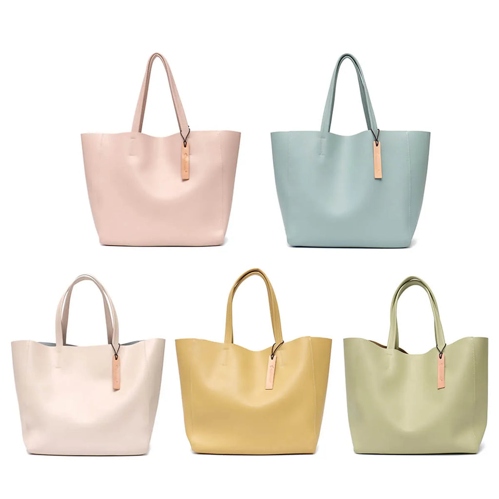 Luxury Leather Designer Women Tote Bags