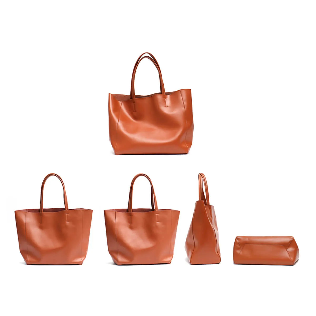 Luxury Leather Designer Women Tote Bags