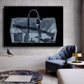 Luxury Money Perfume In Bag Art Canvas Painting Print Wall Art