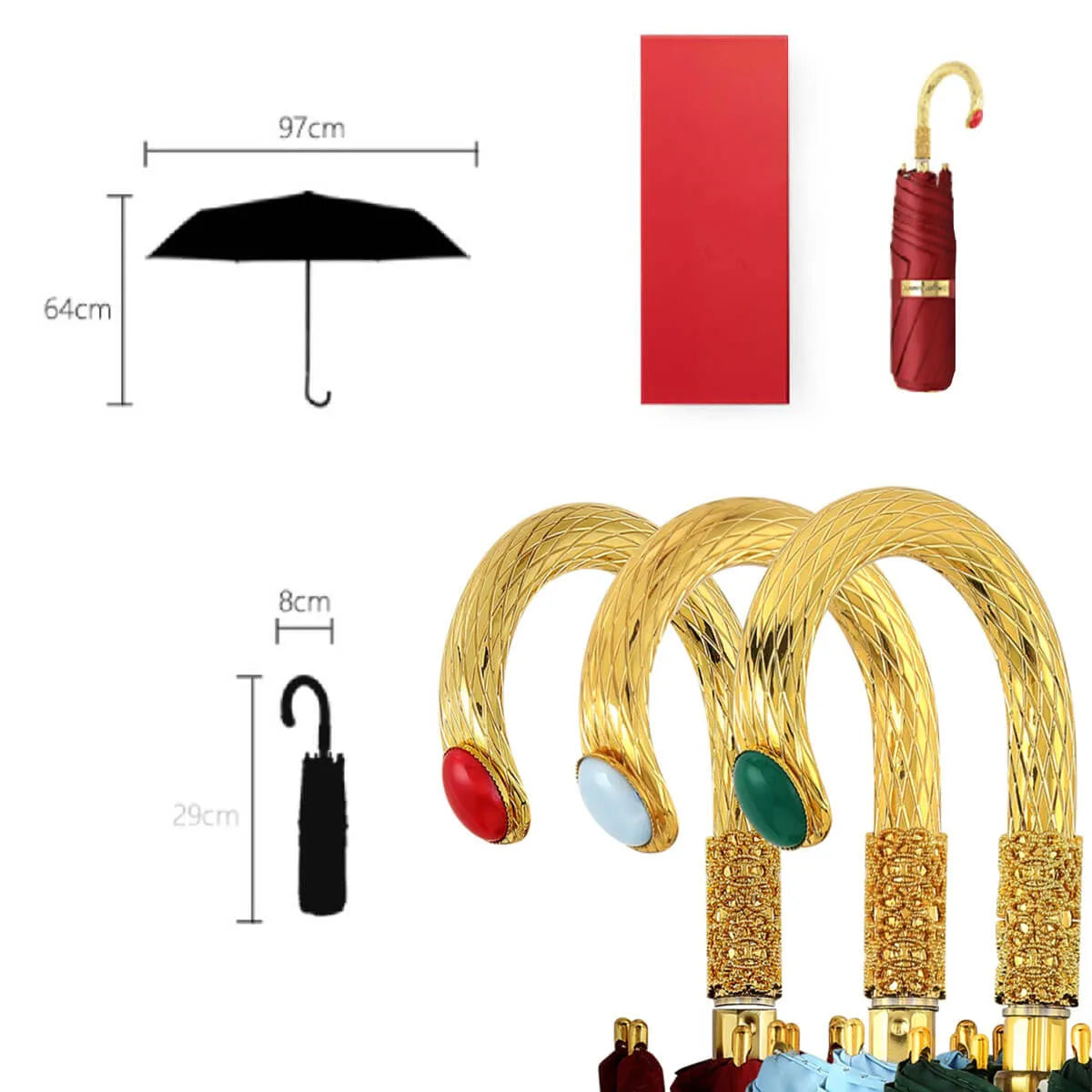 Luxury Ultralight Premium Design Automatic Umbrella