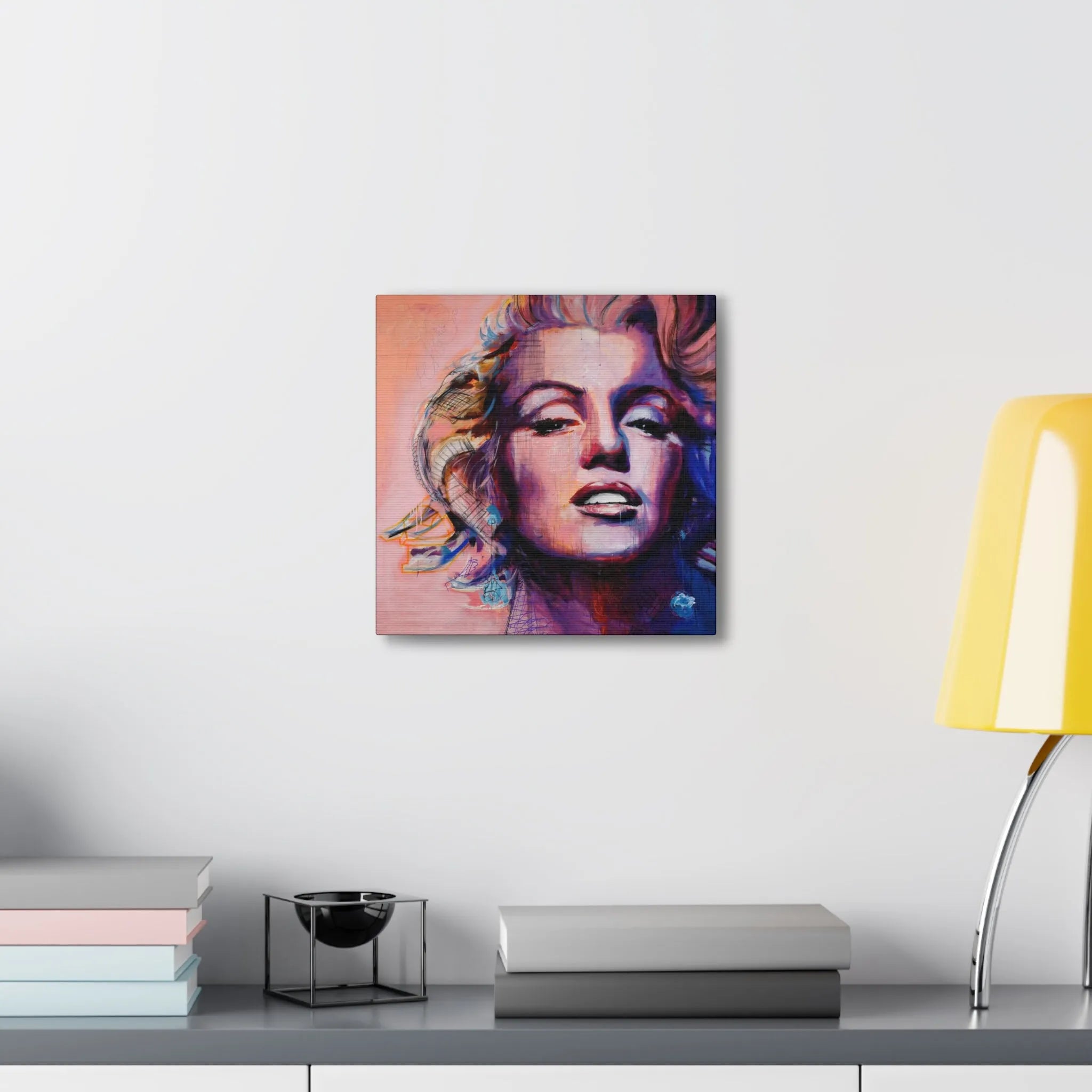 Marilyn Monroe Iconic Art Portrait Canvas Gallery Wraps