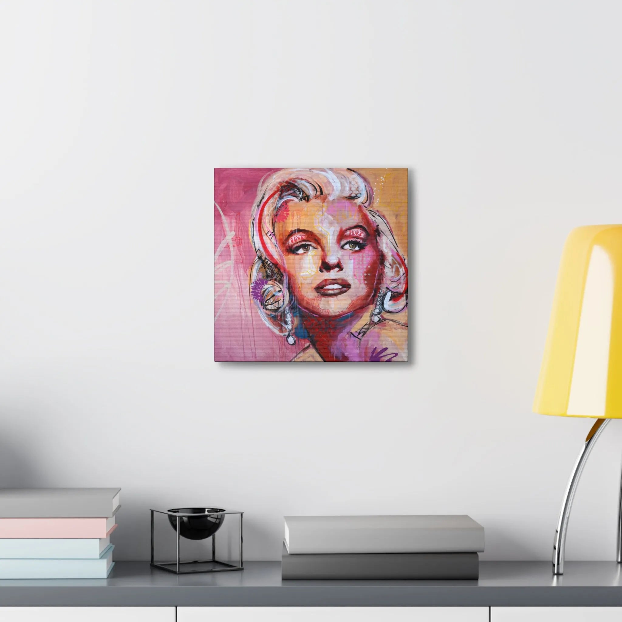 Marilyn Monroe Pop Art Surrealism Canvas Gallery Wraps