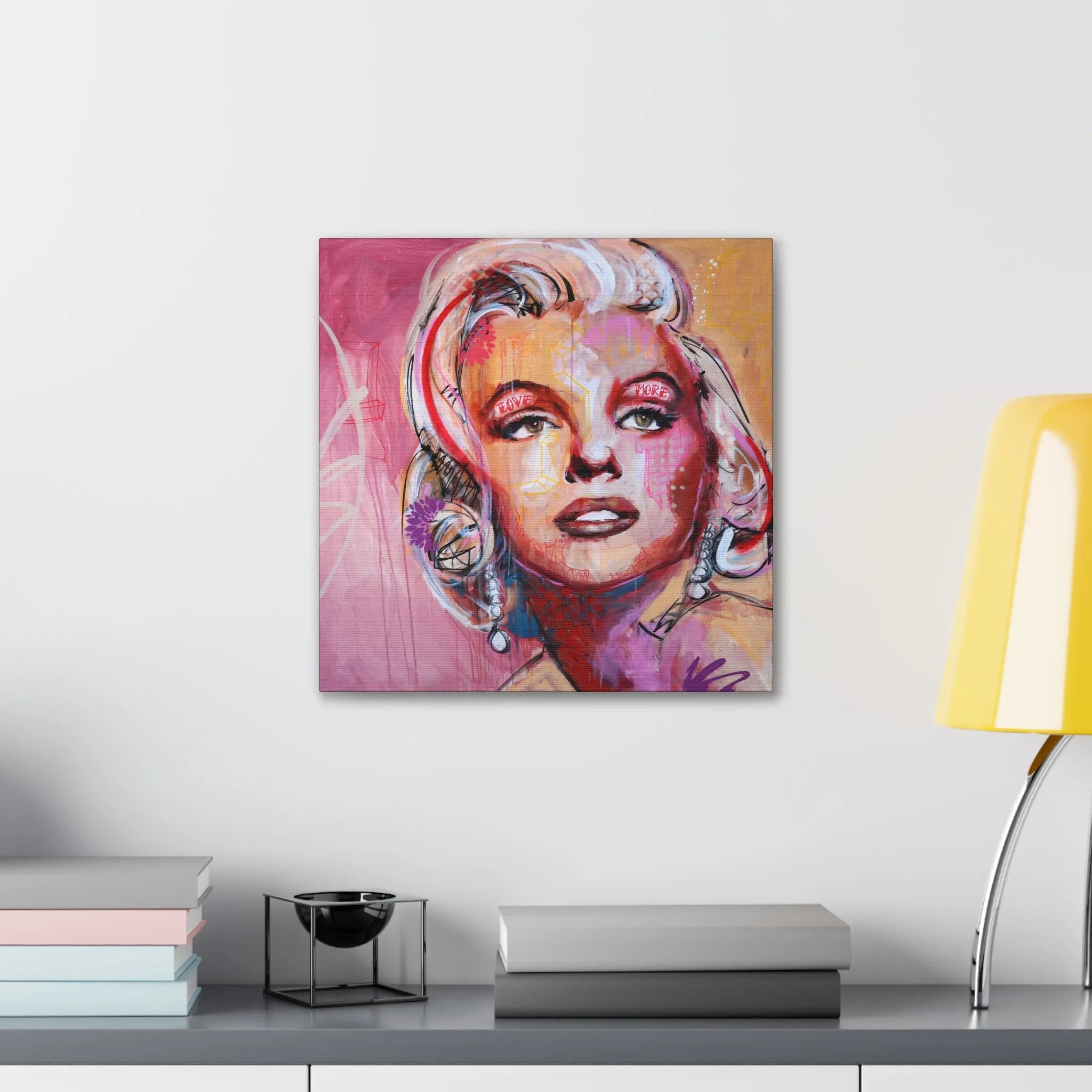 Marilyn Monroe Pop Art Surrealism Canvas Gallery Wraps