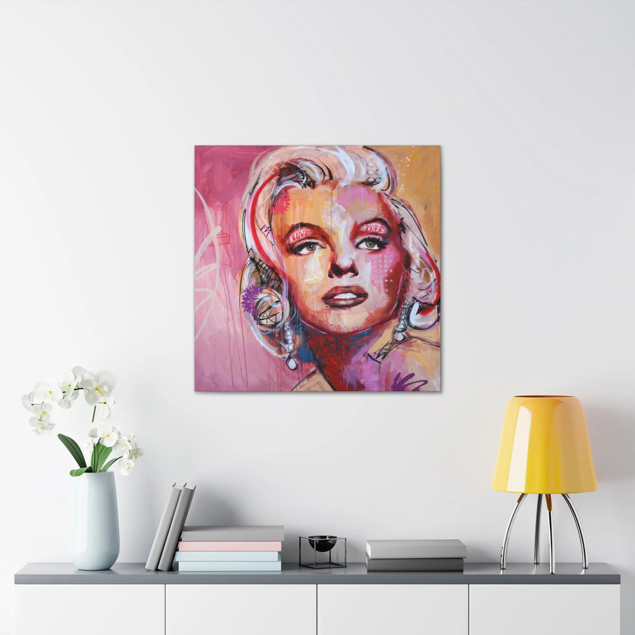 Marilyn Monroe Pop Art Surrealism Canvas Gallery Wraps
