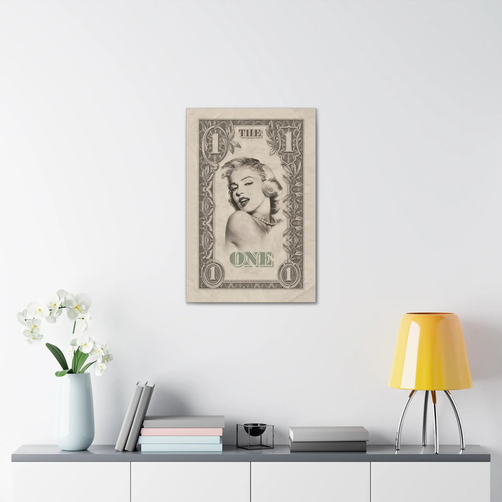 Marilyn Monroe The One and Only Portrait Canvas Gallery Wraps