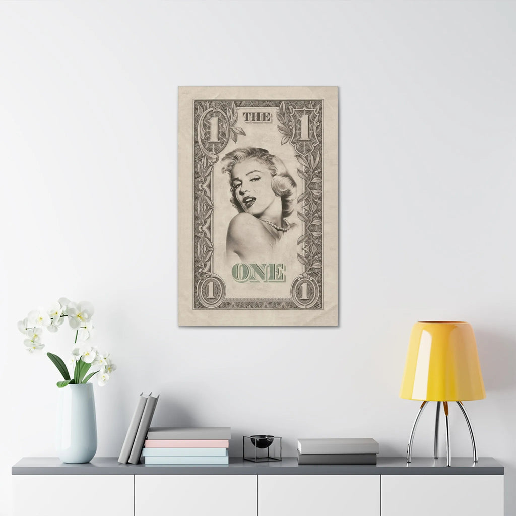 Marilyn Monroe The One and Only Portrait Canvas Gallery Wraps