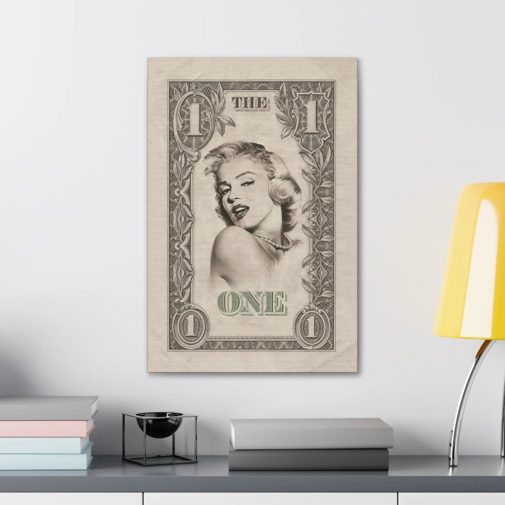 Marilyn Monroe The One and Only Portrait Canvas Gallery Wraps