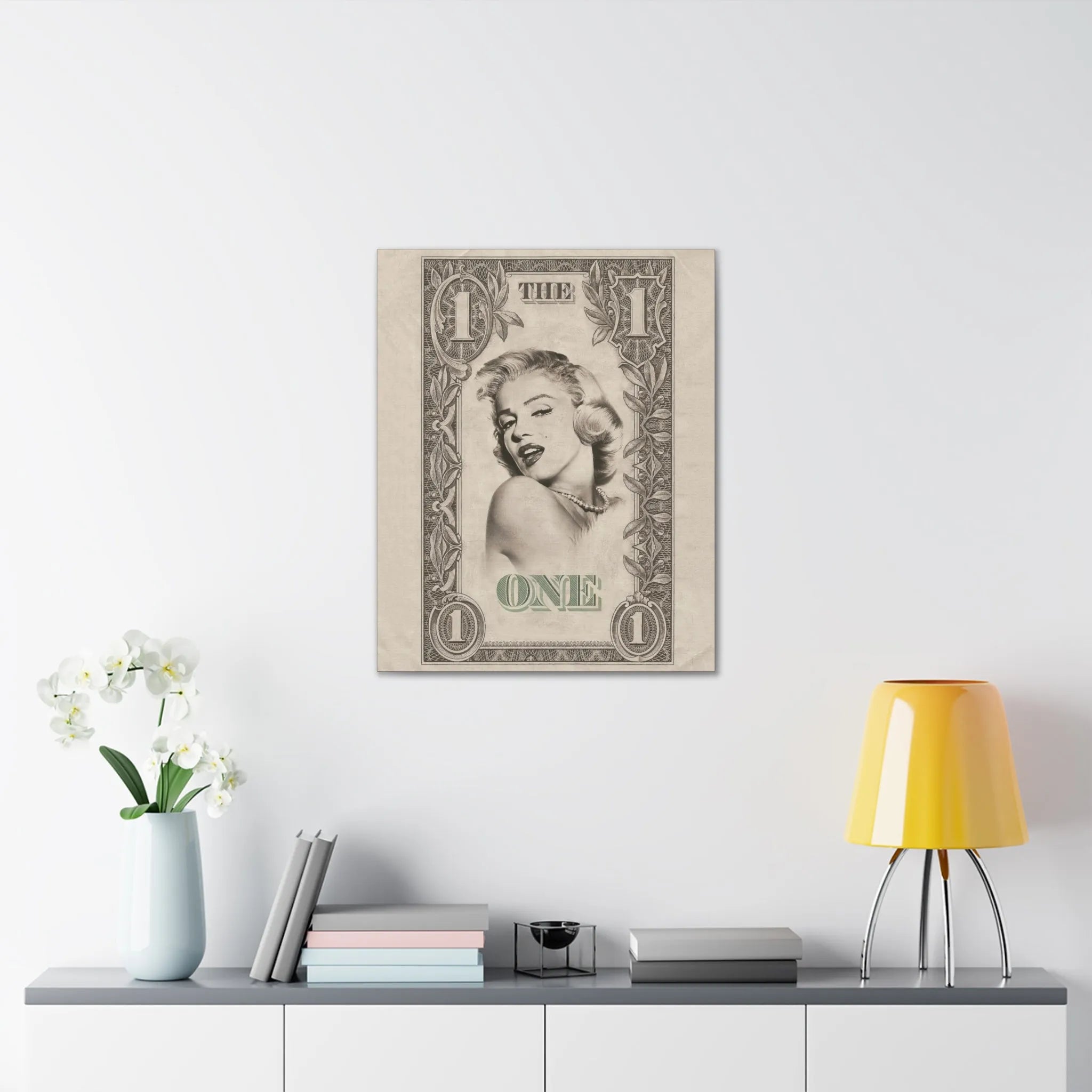 Marilyn Monroe The One and Only Portrait Canvas Gallery Wraps