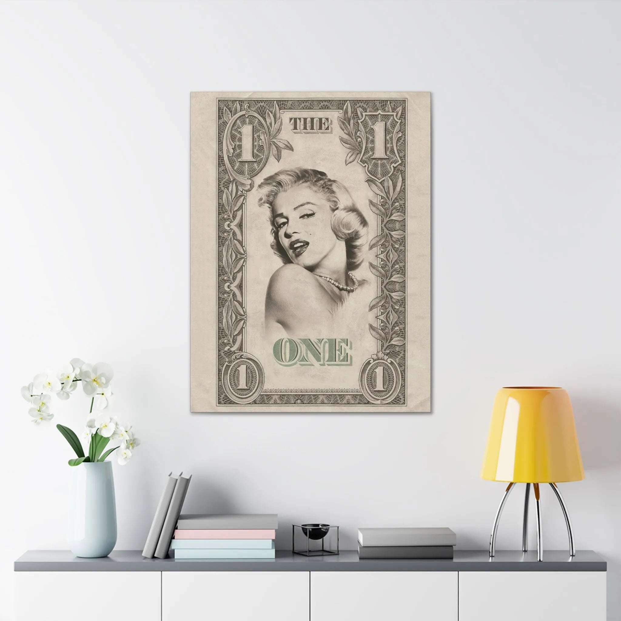 Marilyn Monroe The One and Only Portrait Canvas Gallery Wraps