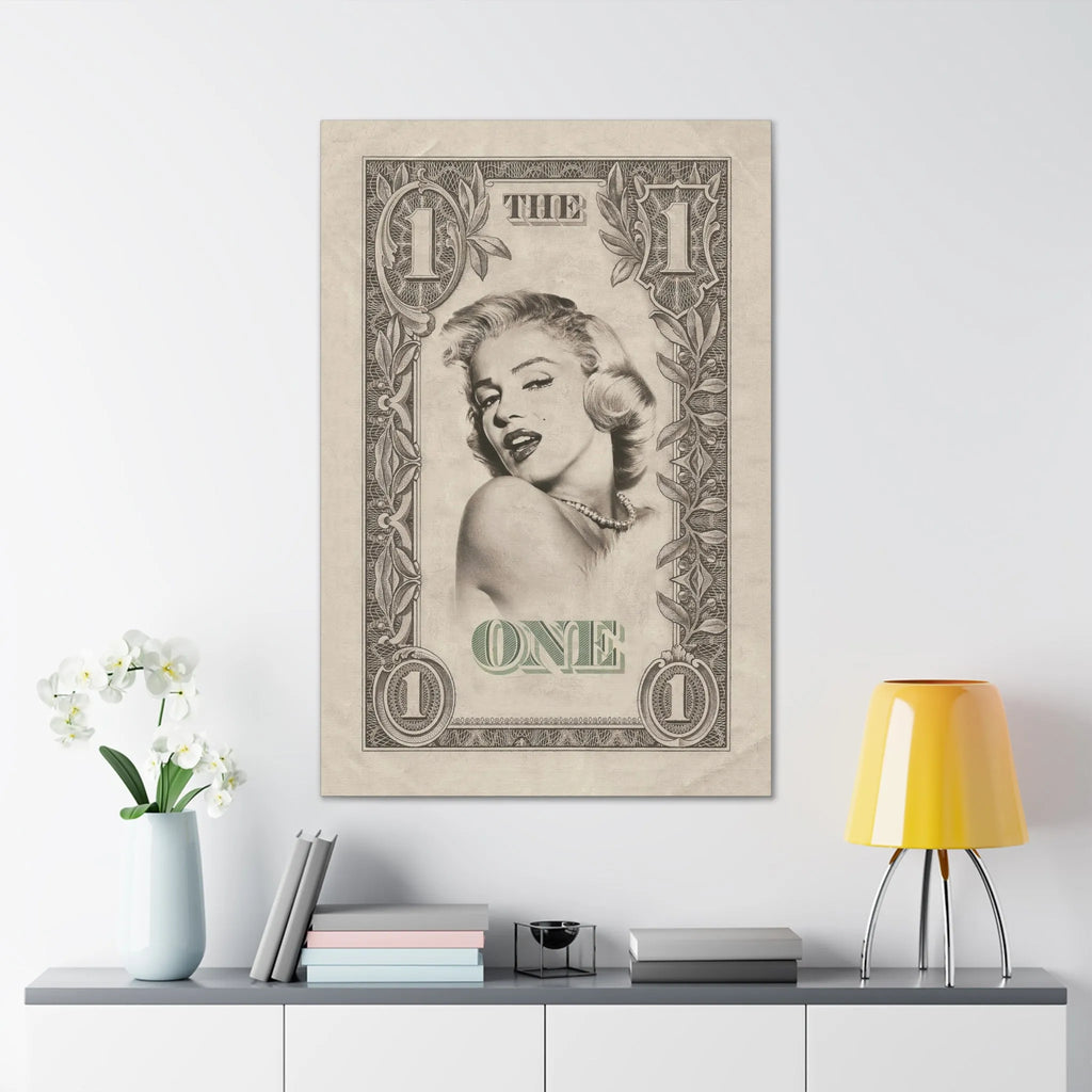 Marilyn Monroe The One and Only Portrait Canvas Gallery Wraps