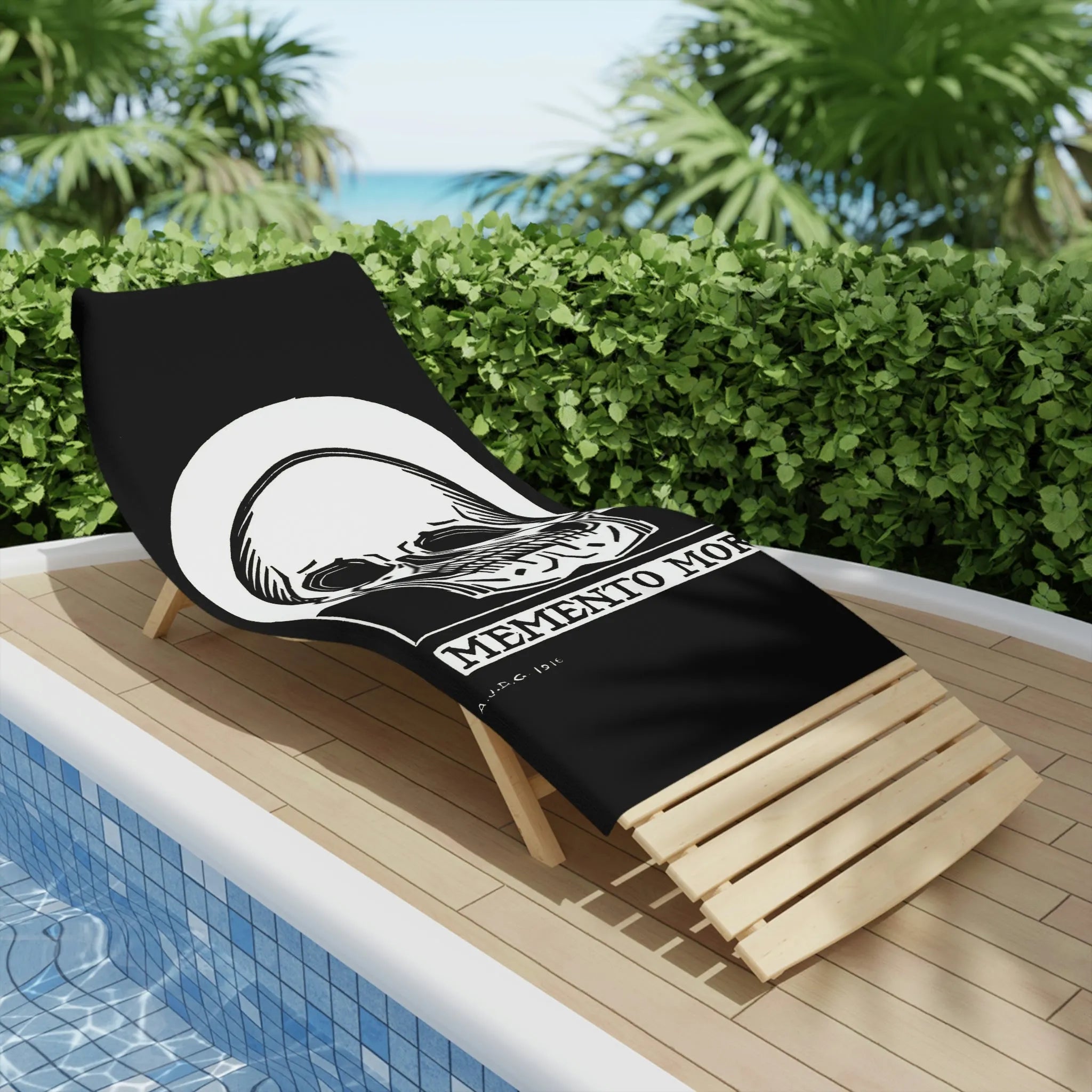 Memento mori Julie de Graag Beach Towels