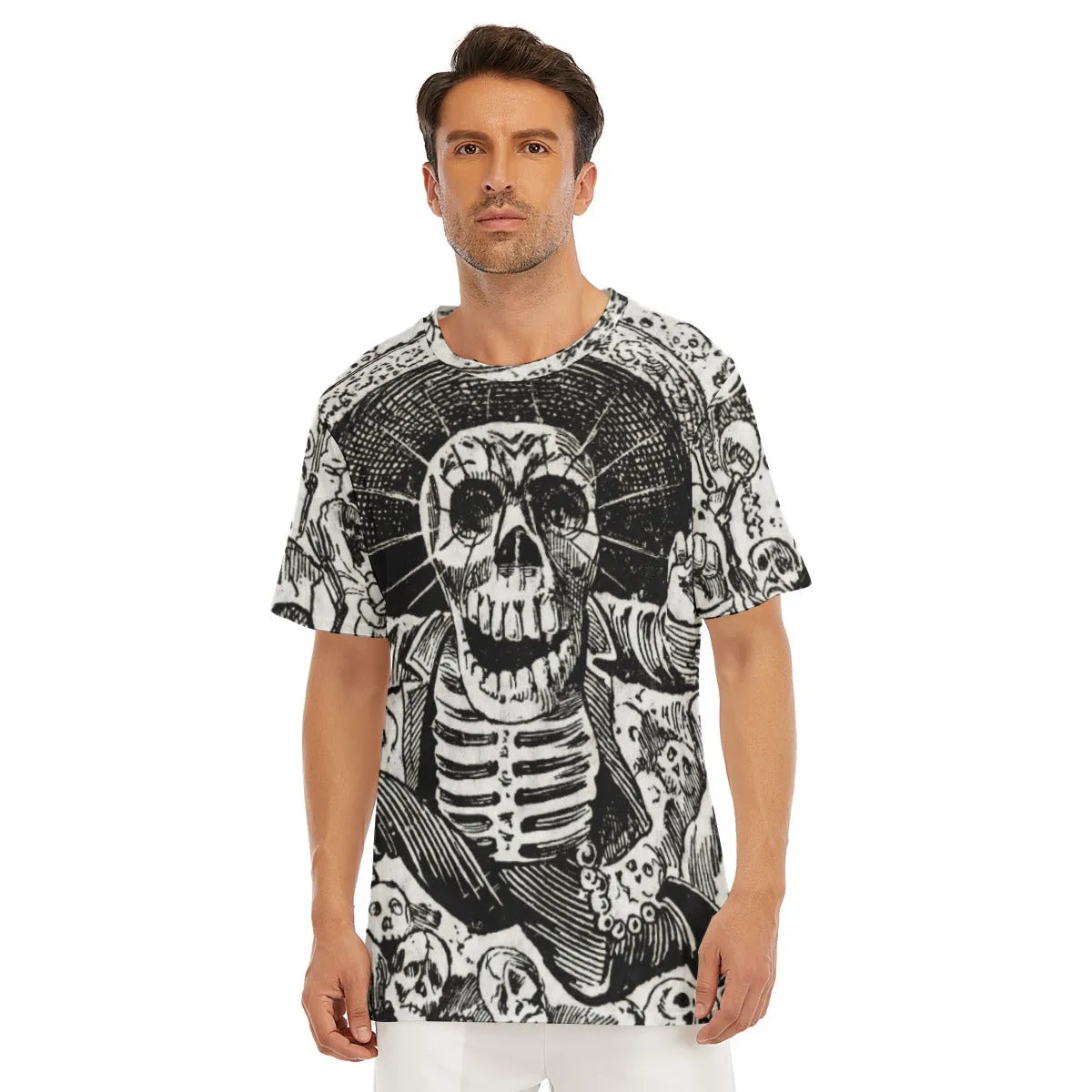 Mexican Skeleton Art Jose Guadalupe T-Shirt