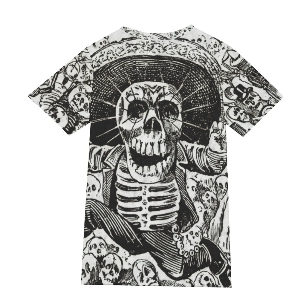 Mexican Skeleton Art Jose Guadalupe T-Shirt