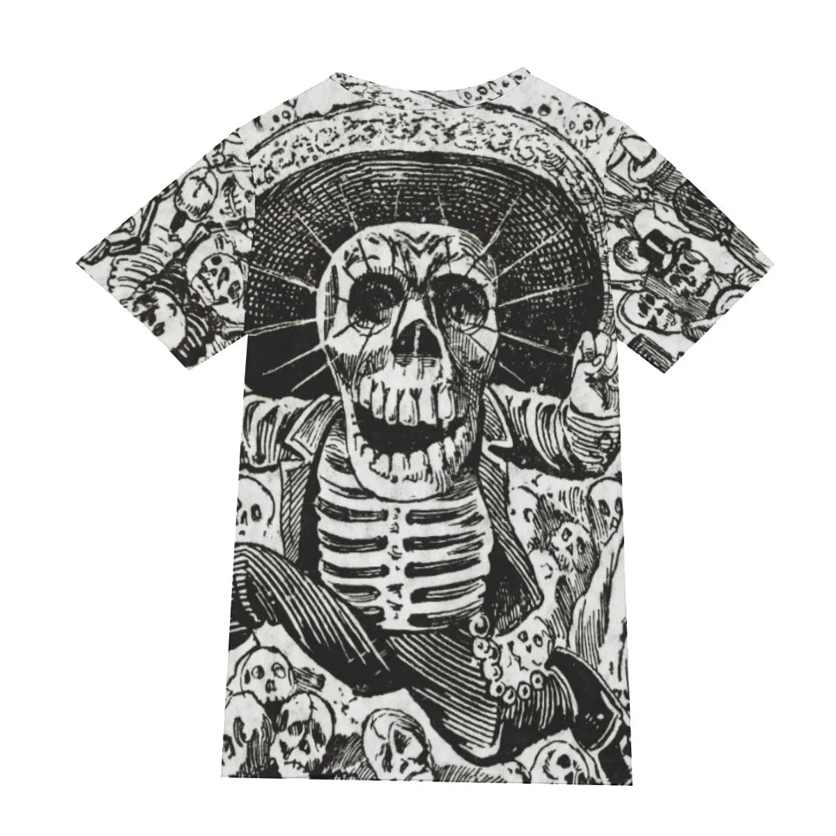 Mexican Skeleton Art Jose Guadalupe T-Shirt