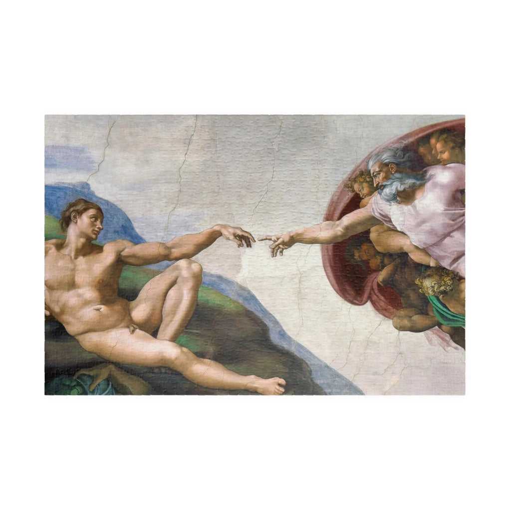 Michelangelo's The Creation of Adam Puzzles