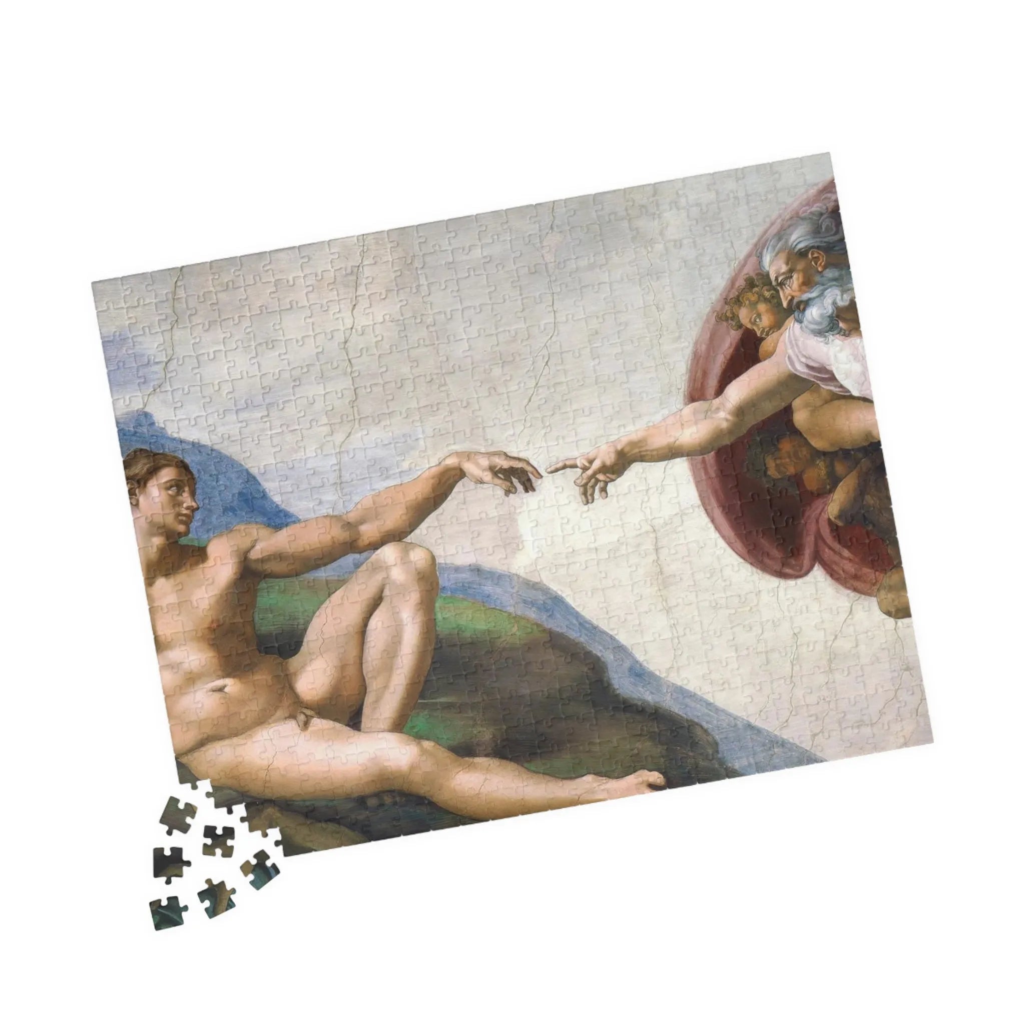 Michelangelo's The Creation of Adam Puzzles