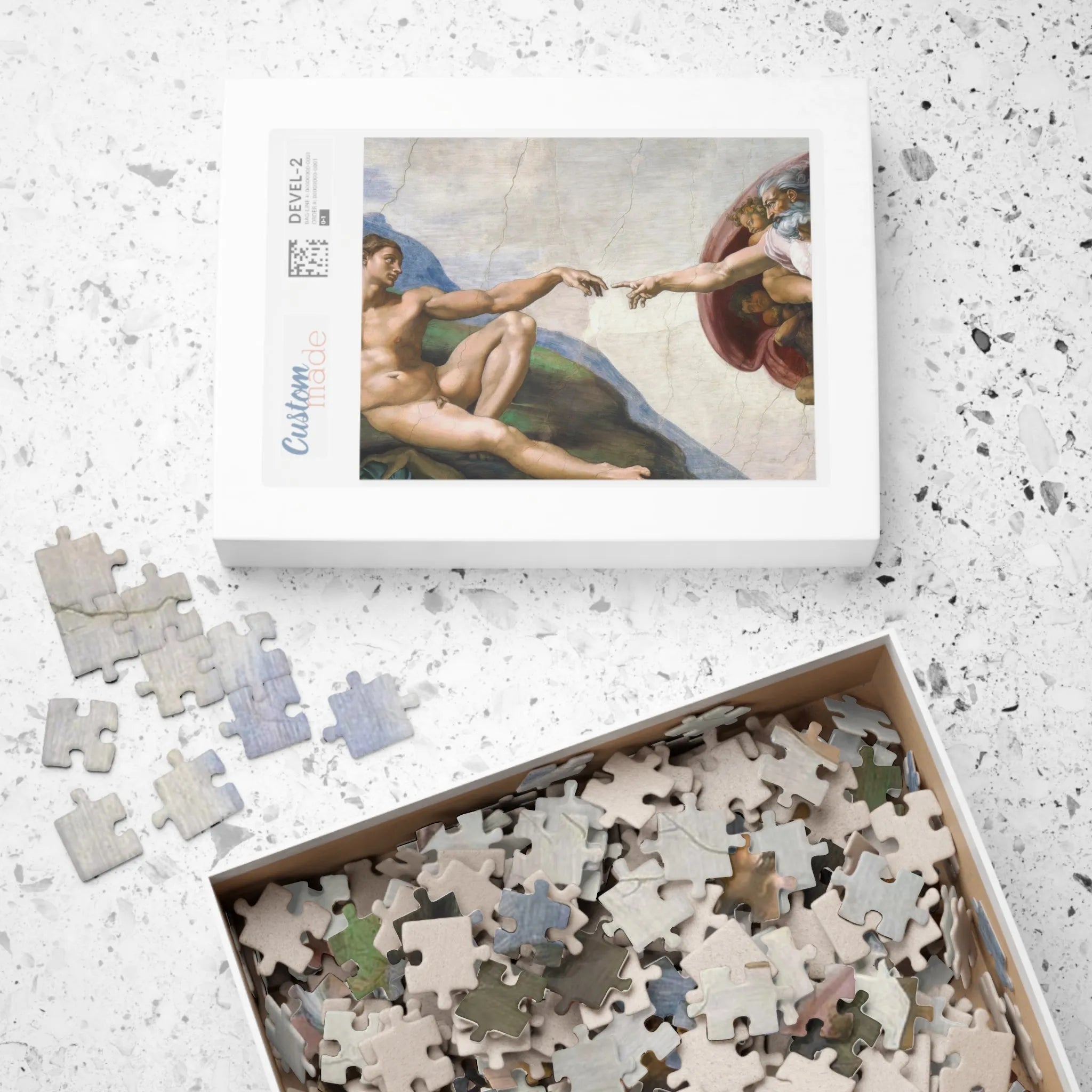 Michelangelo's The Creation of Adam Puzzles