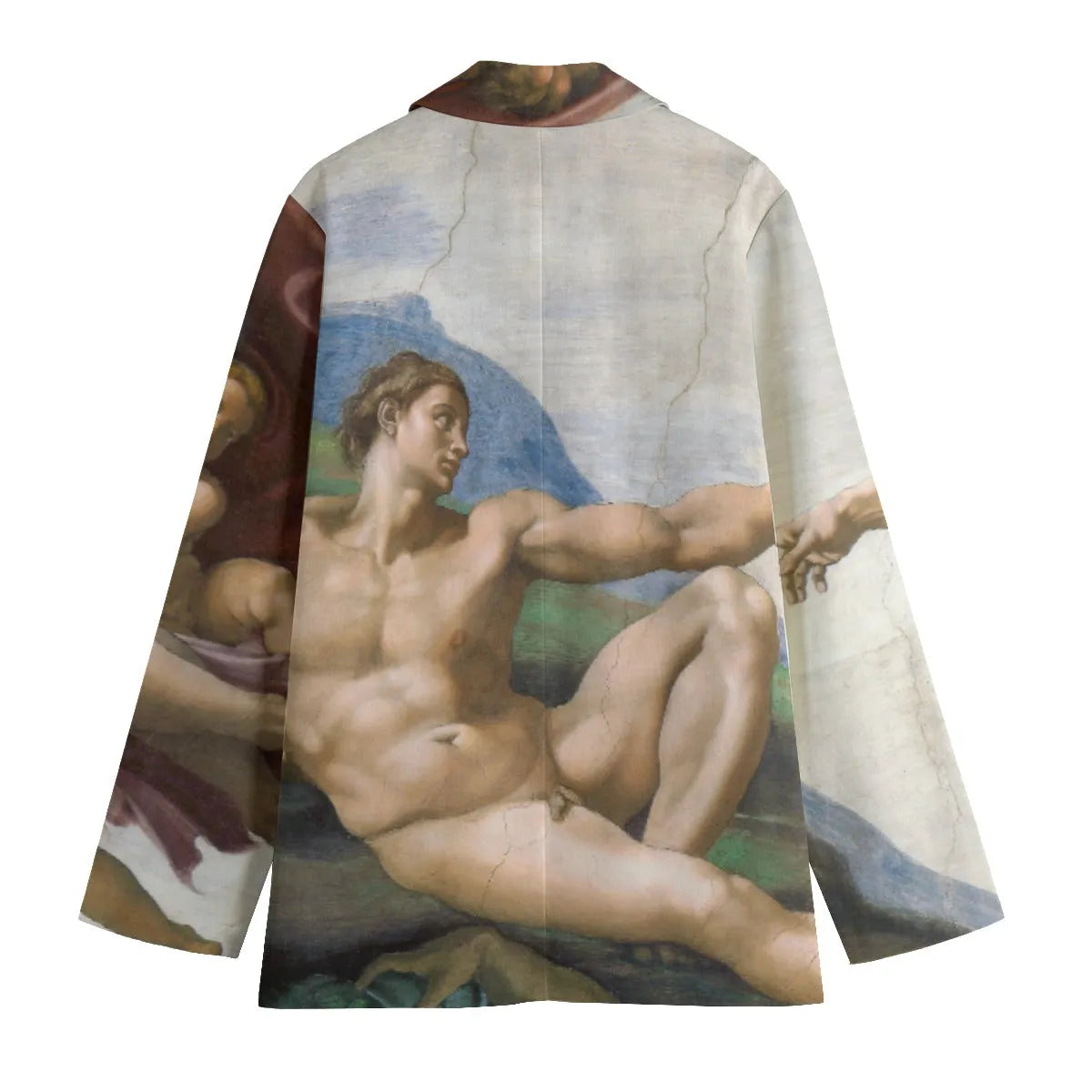 Michelangelo's The Creation of Adam Women's Blazer