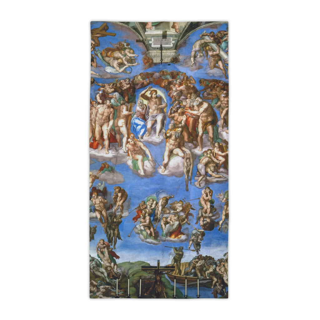 Michelangelo’s The Last Judgment Beach Towels