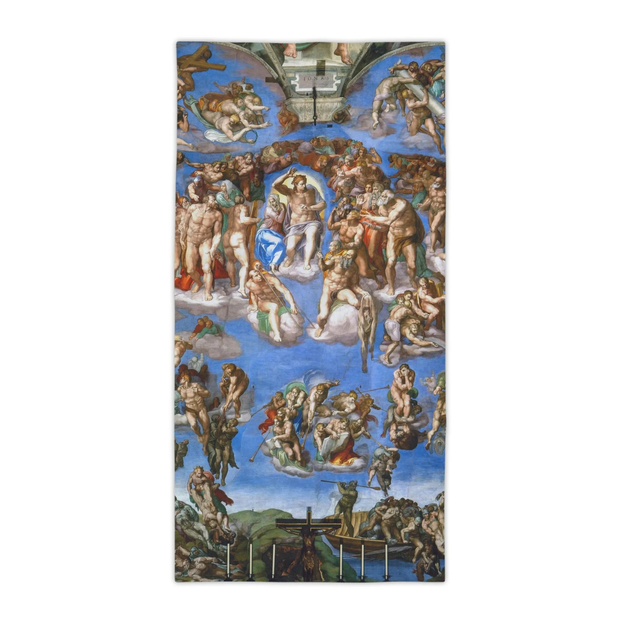 Michelangelo’s The Last Judgment Beach Towels