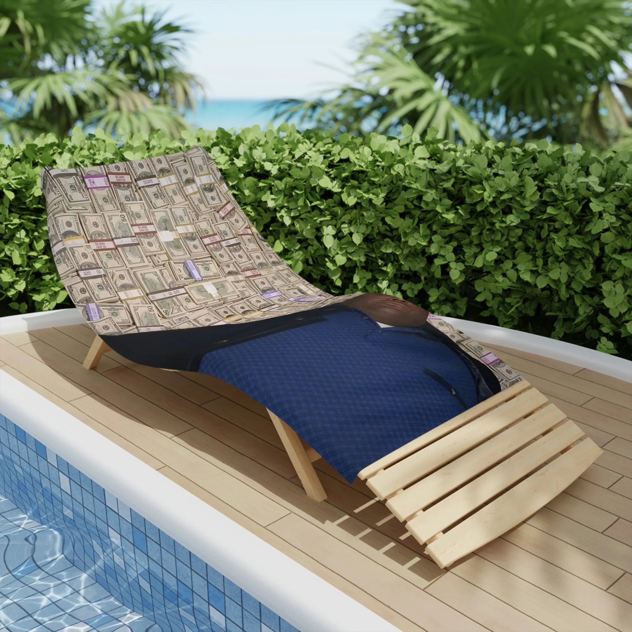 Mo Money Art Paid in Full Beach Towel