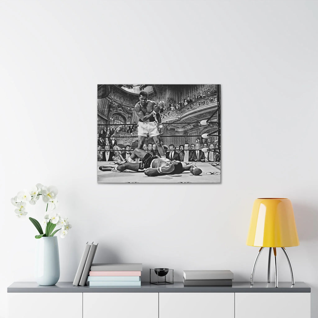 Muhammad Ali The Most Famous Boxing Win Canvas Gallery Wraps