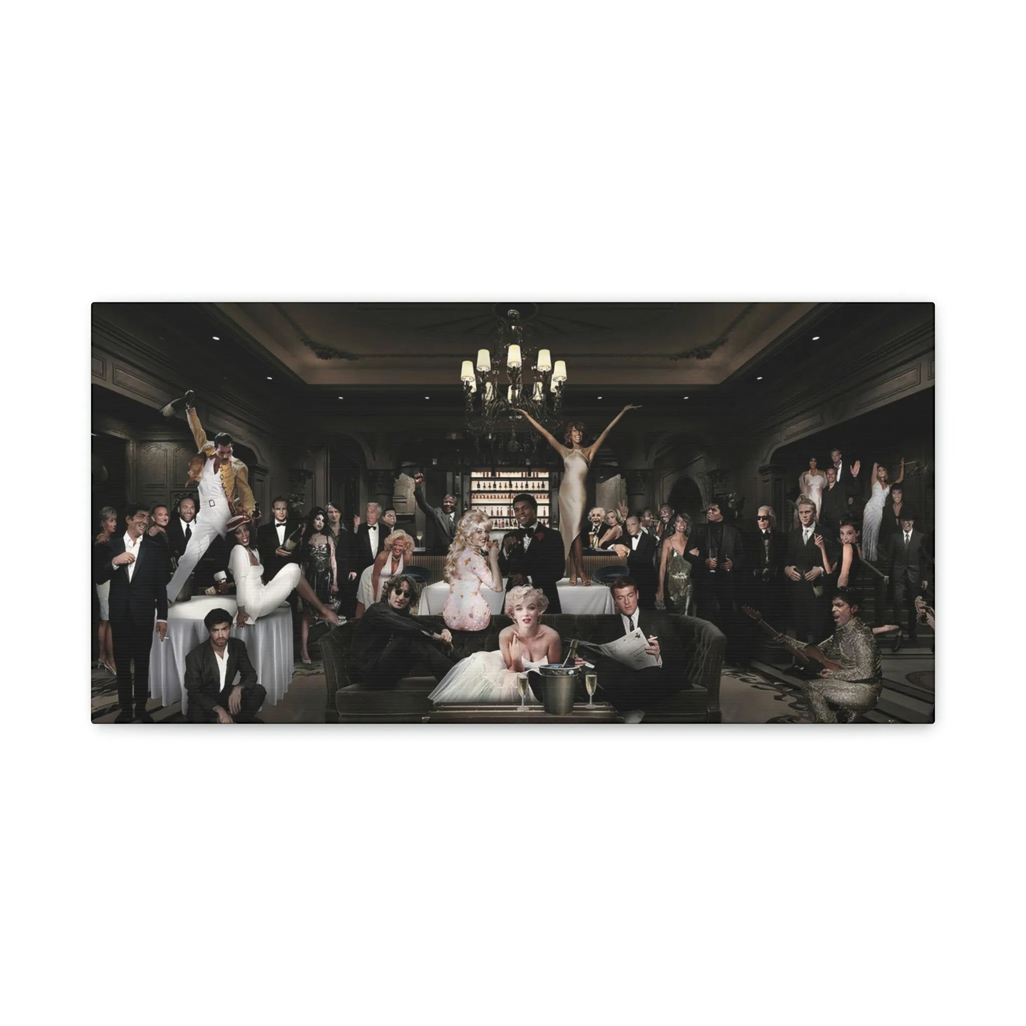 Music and Movies Celebrities Famous Characters Canvas Gallery Wraps