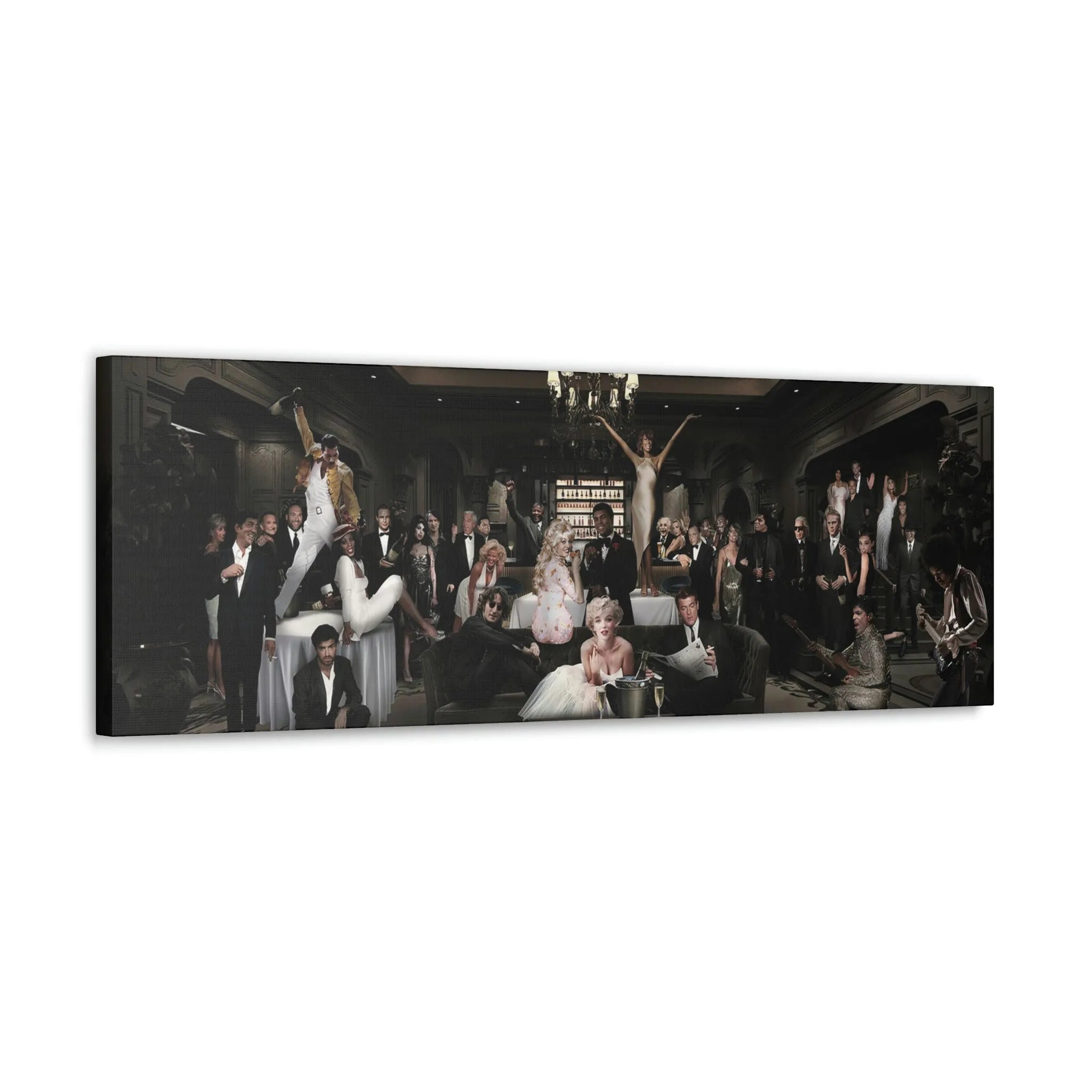 Music and Movies Celebrities Famous Characters Canvas Gallery Wraps