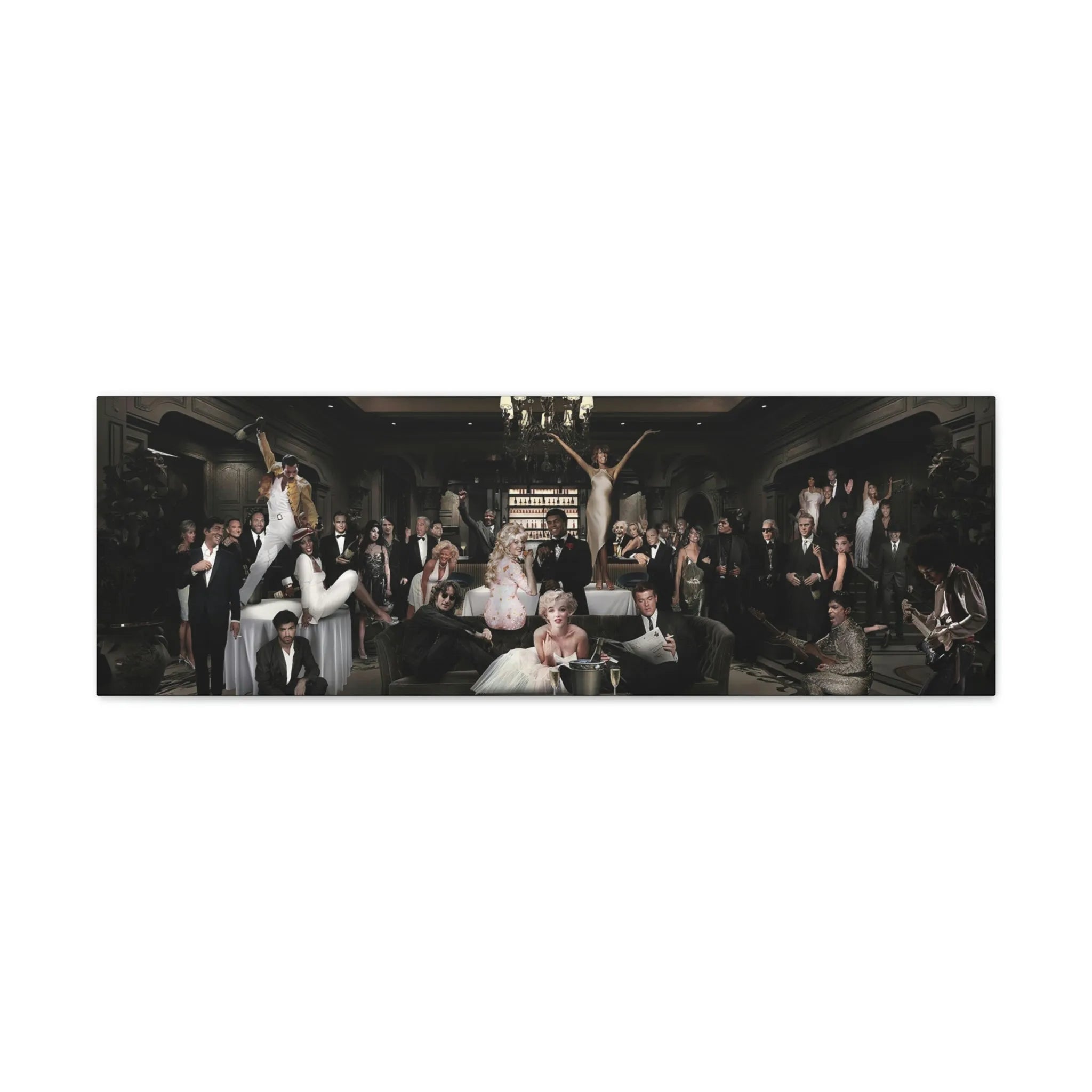 Music and Movies Celebrities Famous Characters Canvas Gallery Wraps