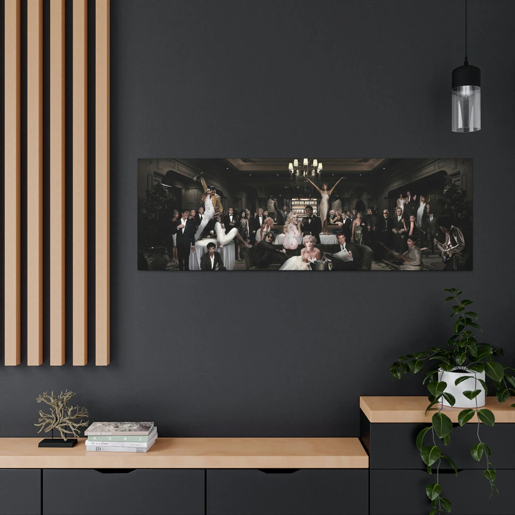 Music and Movies Celebrities Famous Characters Canvas Gallery Wraps